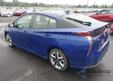 2017 Toyota Prius Three Touring from USA, damaged, VIN JTDKARFU0H3537983